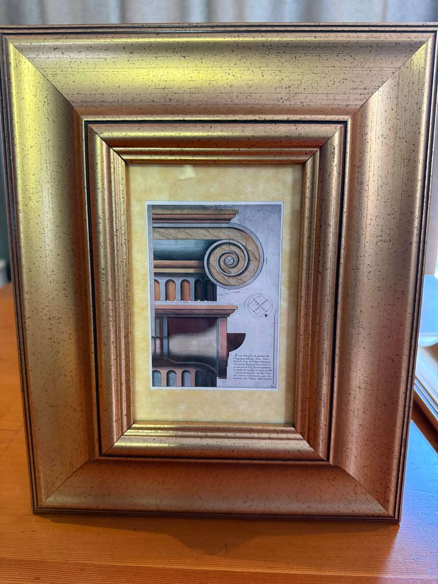 FOUR ARCHITECTURAL PRINTS
