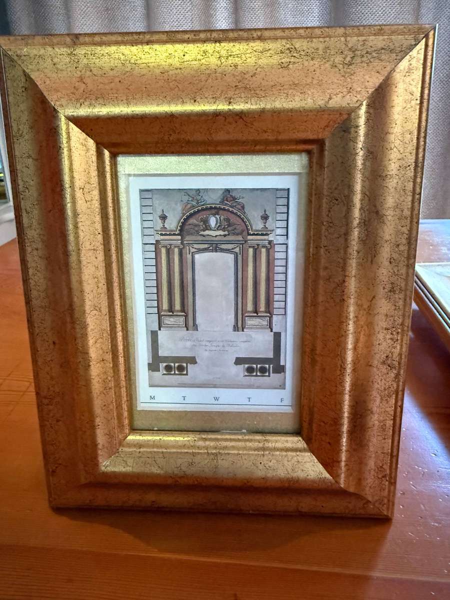 FOUR ARCHITECTURAL PRINTS