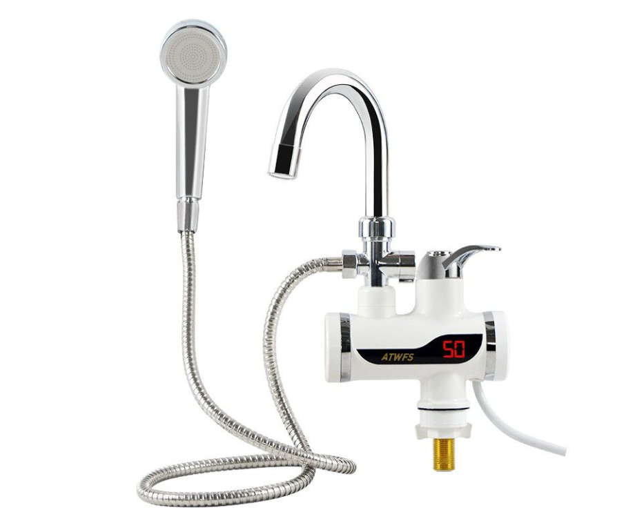 Instant Electric Water Heating Faucet with Showerhead