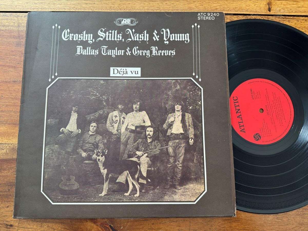 Crosby Stills Nash & Young - dj vu ATC9240 Gatefold VG+/VG