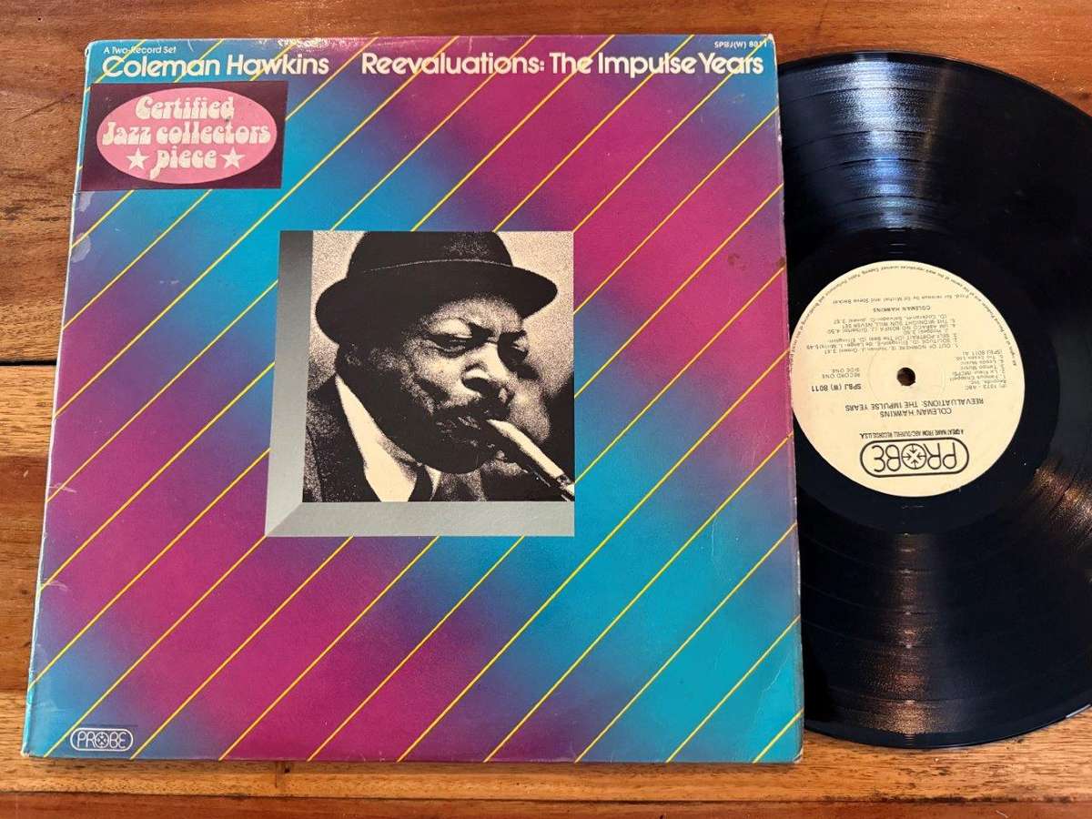Coleman Hawkins - Reevaluations: Impulse Years SPBJ(W)8011 (SA) VG+/VG/VG