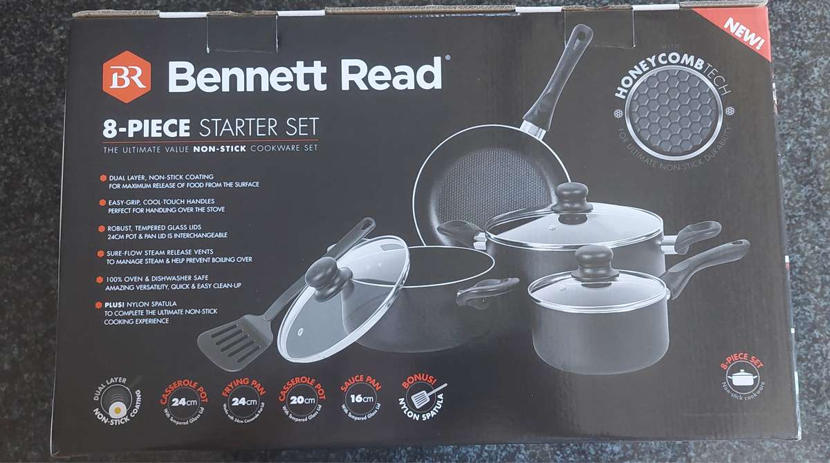 Bennett Read 8 Piece Non Stick Cookware