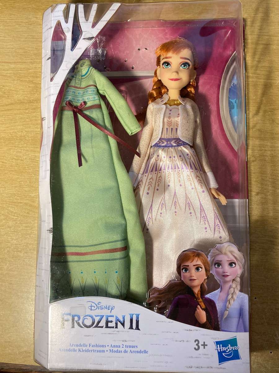 Frozen II Anna doll, Hasbro 2019 (prev. opened, like new)