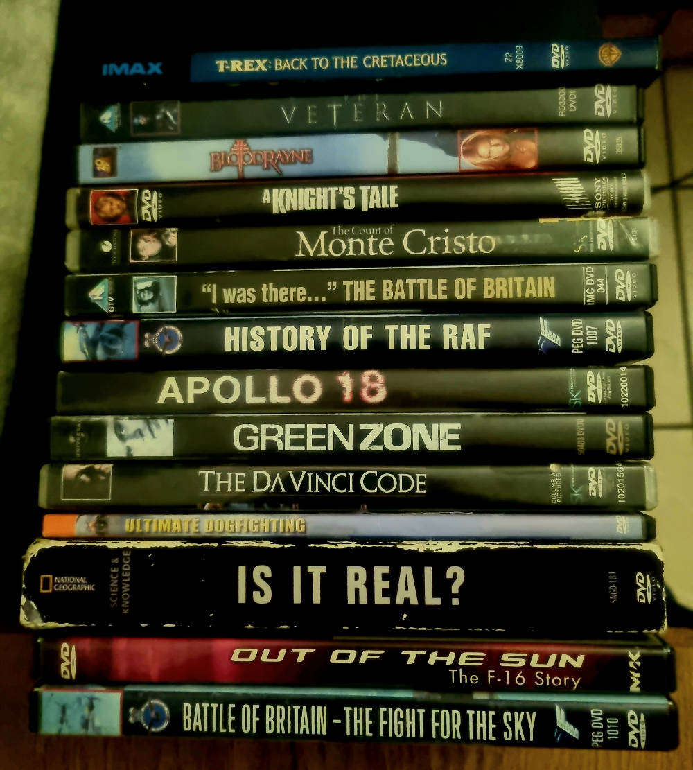 LOT 4 - Collection of 14 DVDs