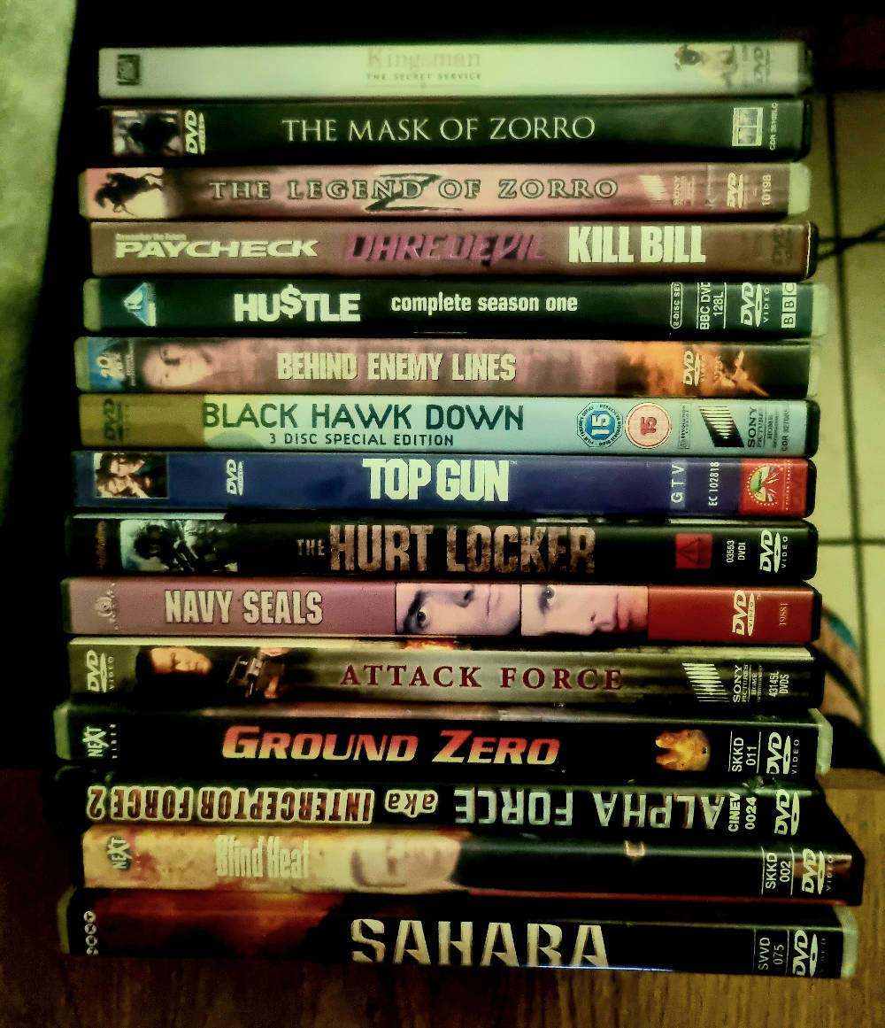 LOT 3 - Collection of 15 DVDs
