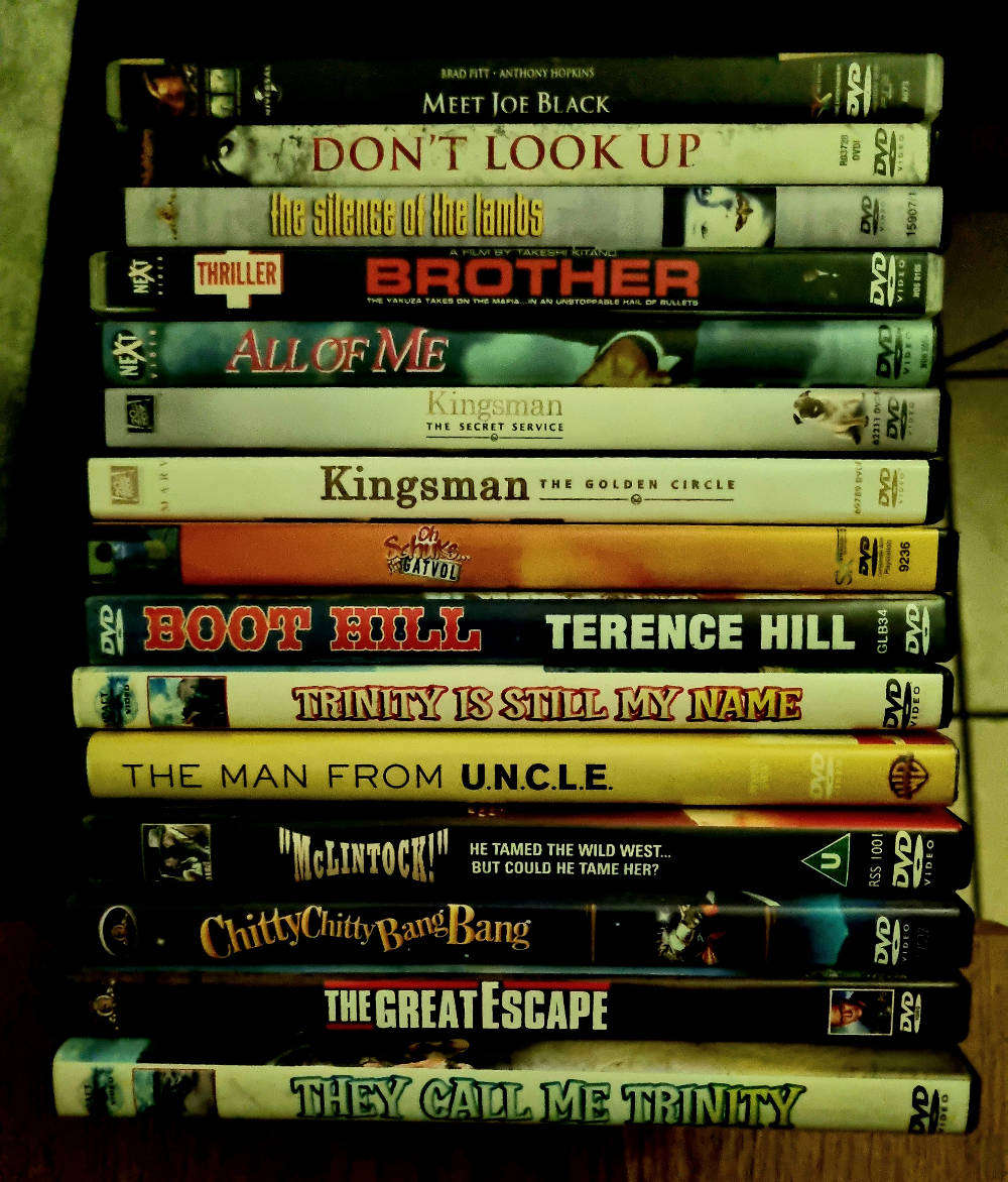 LOT 1 - Collection of 15 DVDs