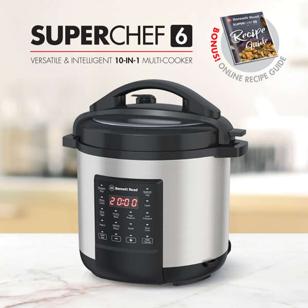 Bennett Read 6L Multi-Cooker 10 in 1 Super Chef