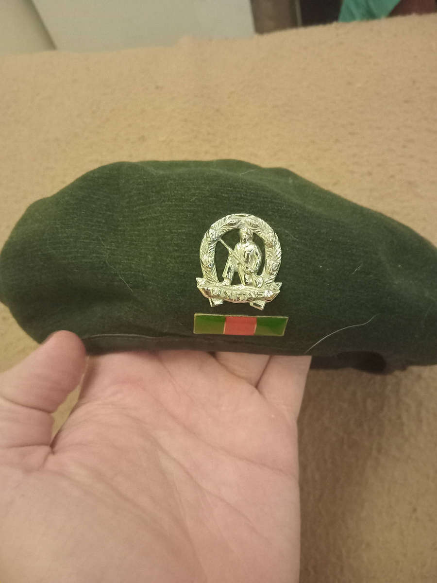 Vintage South African Defence Force (SADF) Commando beret