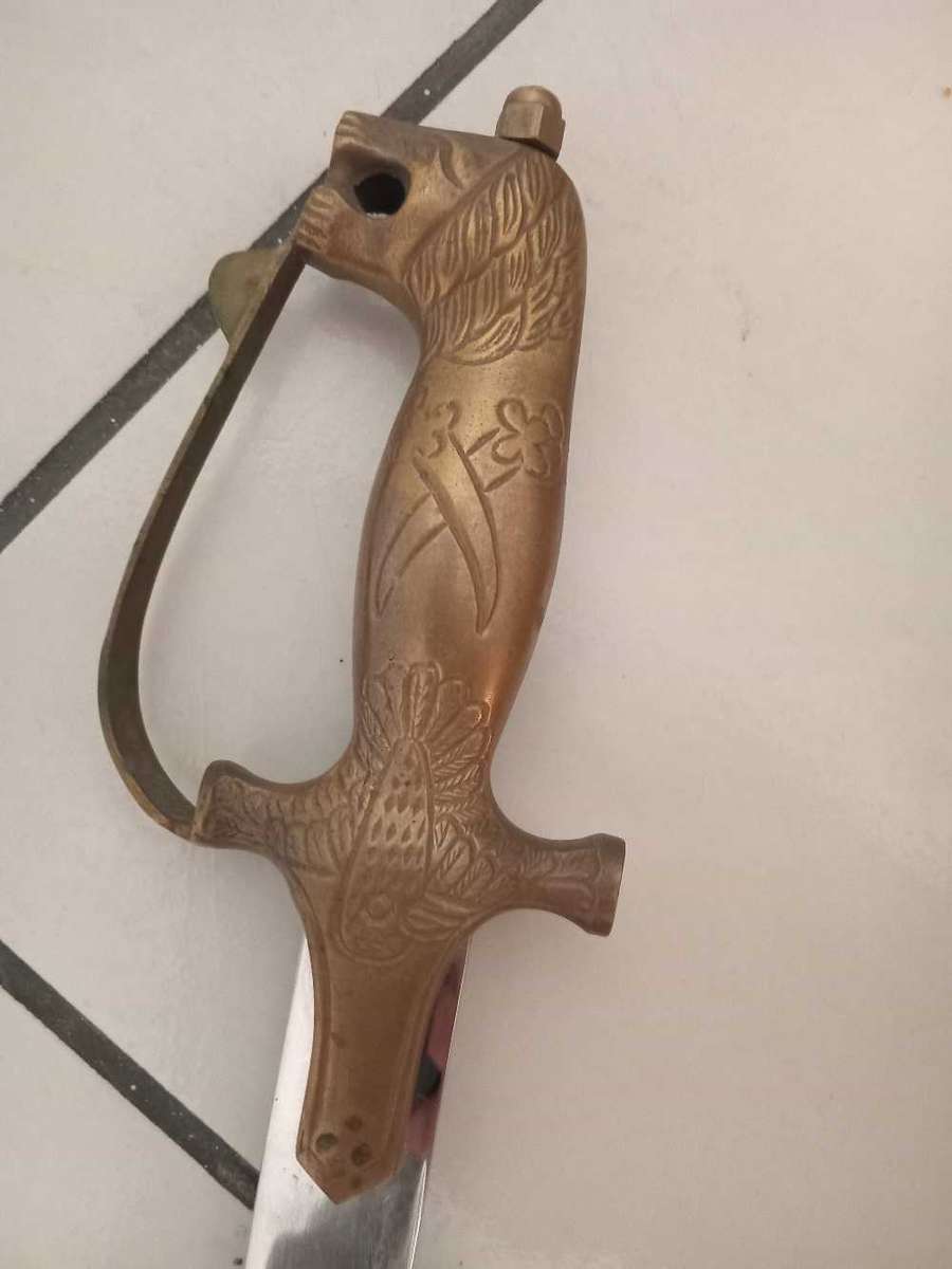 Indian Talwar Sword in velvet sheath