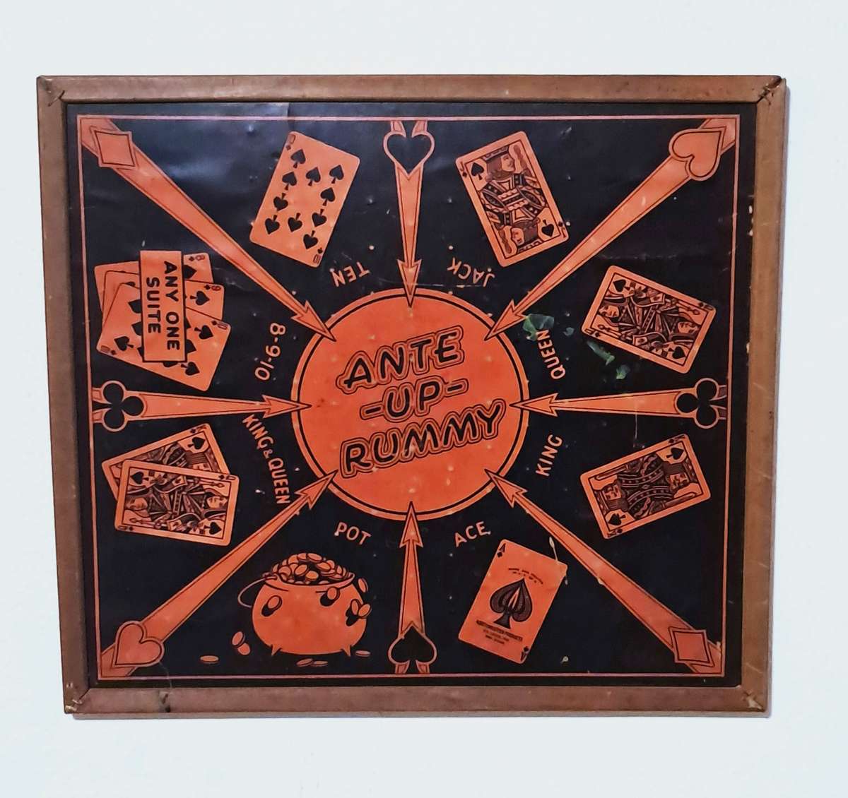 Vintage Two-Sided San Loo Chinese Checker Board - Northwestern Products Co., St. Louis (No Marbles)