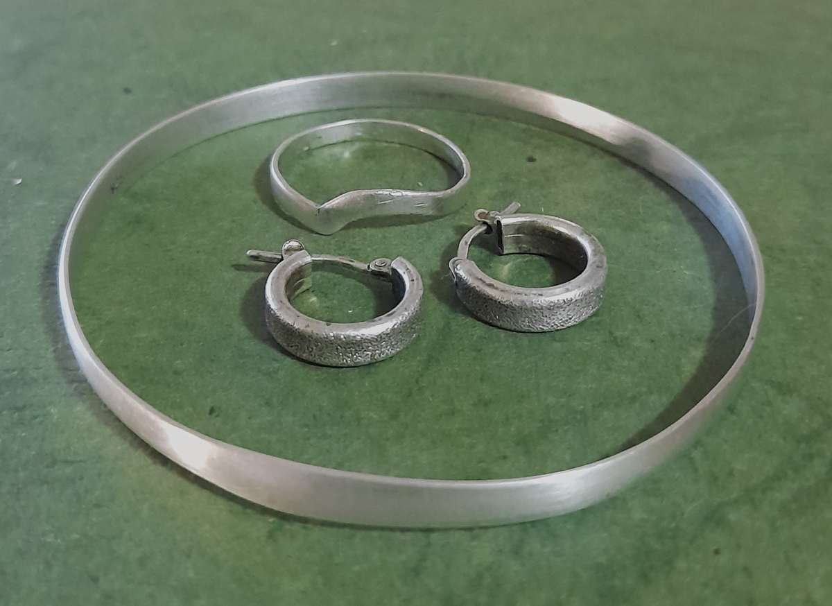 Mixed Lot of Vintage 925 Sterling Silver Jewellery