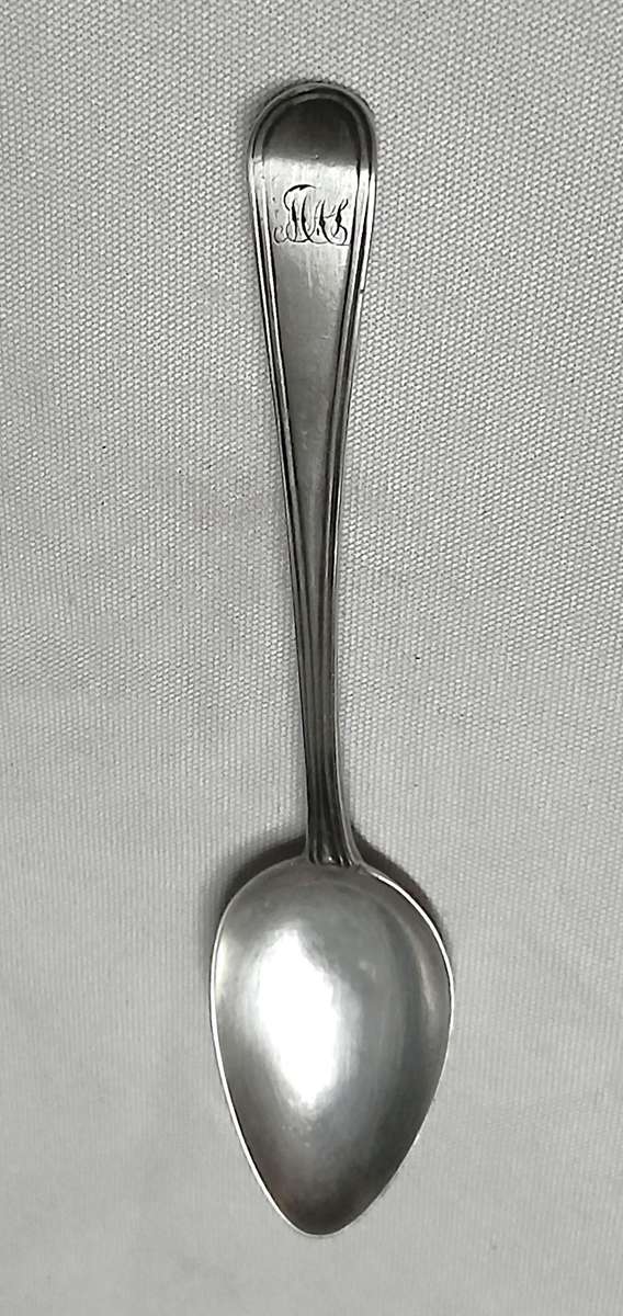 Antique Georgian Silver Teaspoon  Appears to Be London 1799 by Richard Crossley