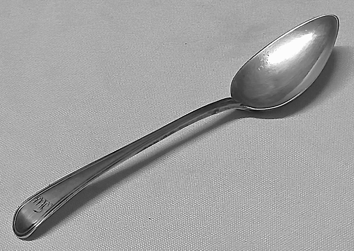 Antique Georgian Silver Teaspoon  Appears to Be London 1799 by Richard Crossley