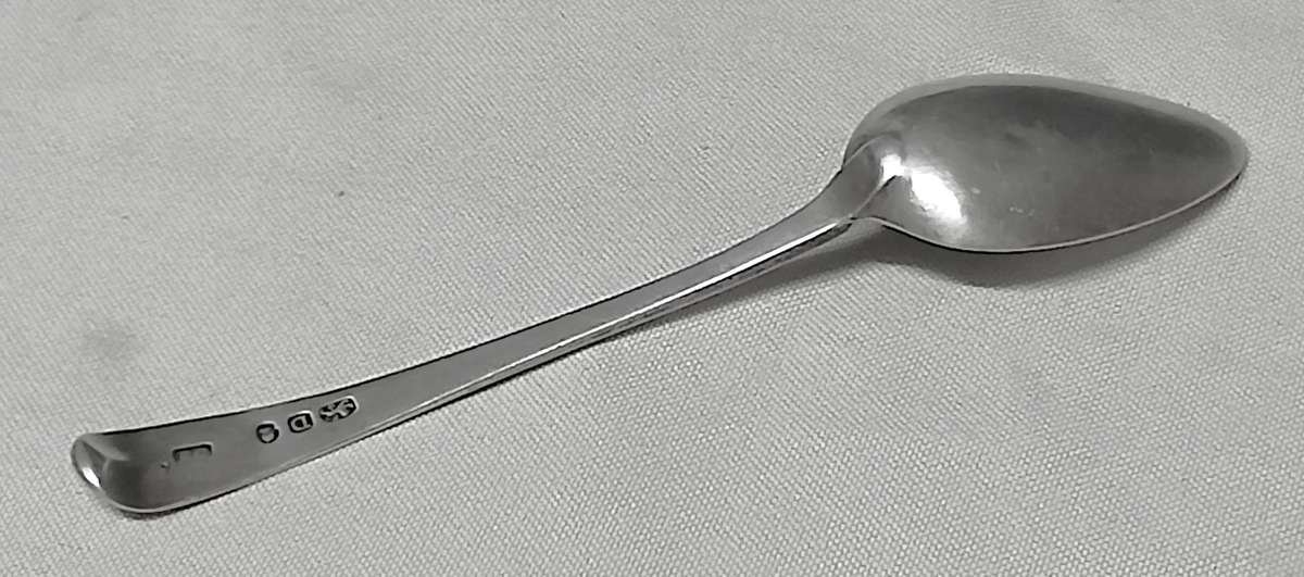 Antique Georgian Silver Teaspoon  Appears to Be London 1799 by Richard Crossley