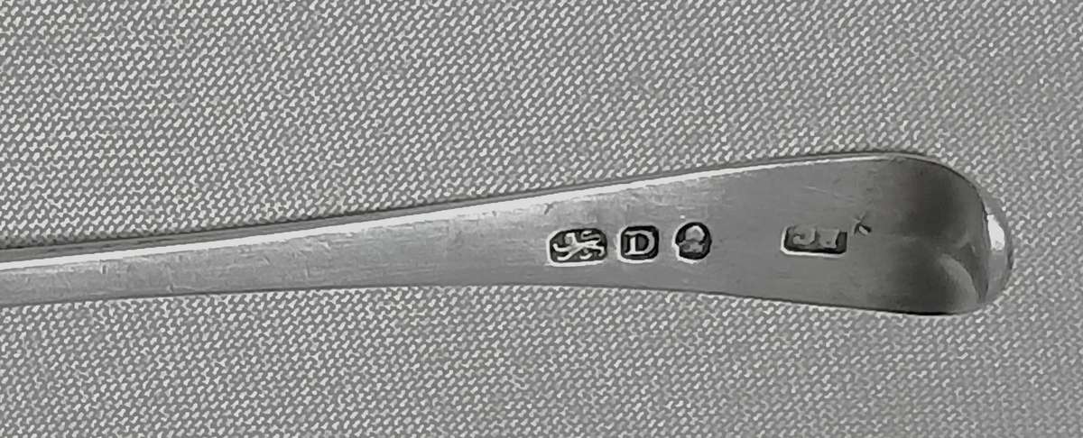 Antique Georgian Silver Teaspoon  Appears to Be London 1799 by Richard Crossley