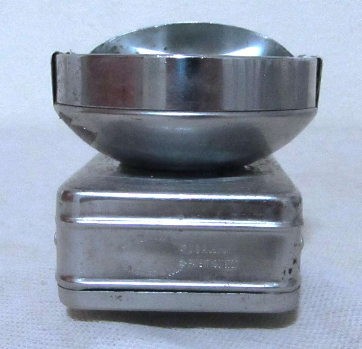 Vintage Elite Metal Handheld & Headlamp Flashlight Pair with Instructions