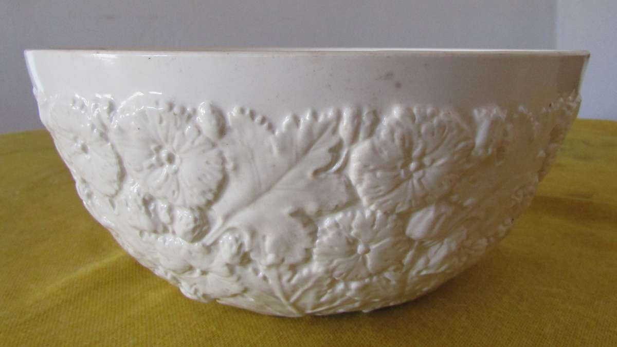 Vintage Large Spode Imperial England Fancies Pattern Bowl c1950