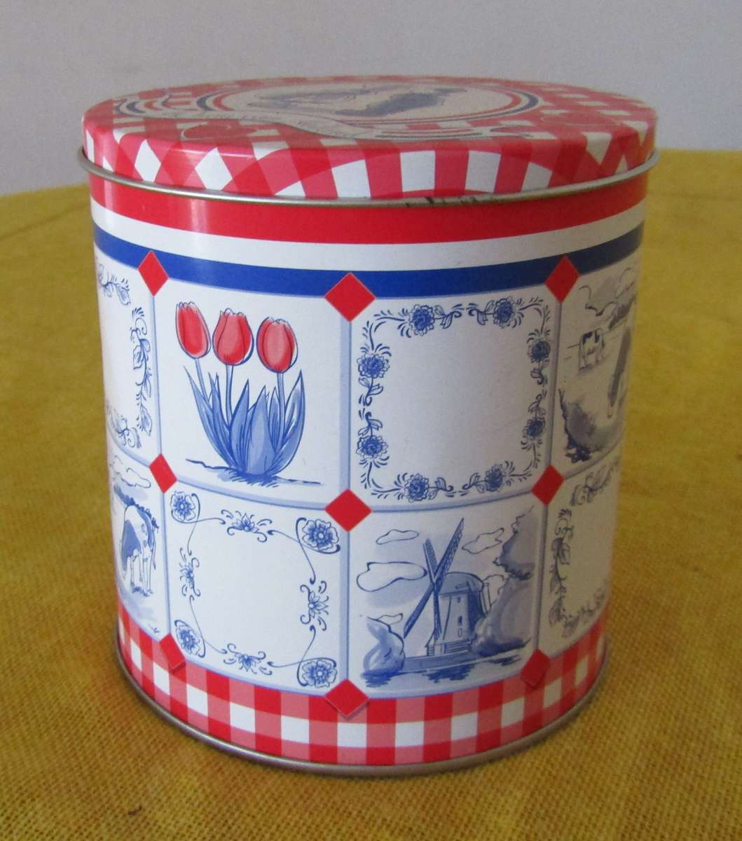 Contemporary, Collectible Ik hou van Holland Storage Tin