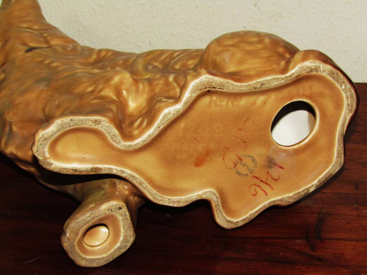 Vintage Sylvac Pottery Large Brown/Tan Scottish Terrier, Number 1209