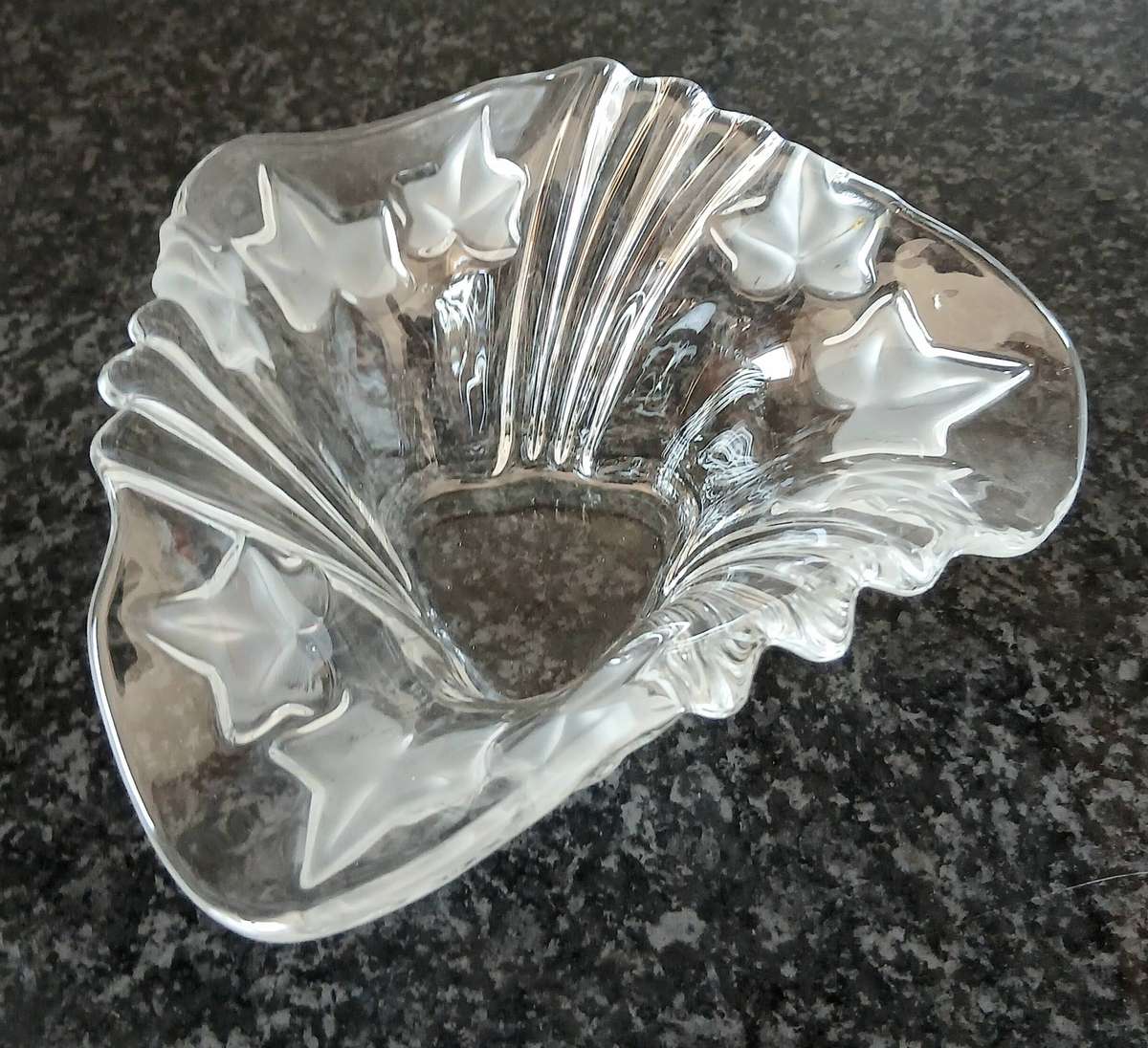 Vintage Mikasa Parisian Ivy Handkerchief Bowl | Sculptural Modern Elegance