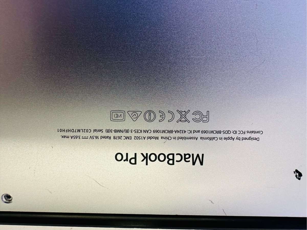 APPLE MACBOOK PRO FOR SPARES OR REPAIR