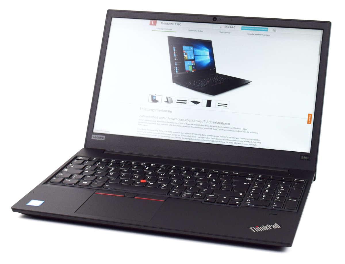 8TH GEN I5, 8GB RAM, 256GB LENOVO THINKPAD E580 NOTEBOOK PC