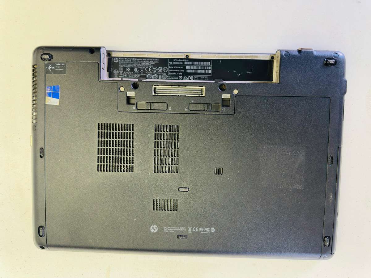I5, 4GB RAM, 320GB HDD, HP PROBOOK 650 G1 LAPTOP PC. D GRADE. NO BATTERY