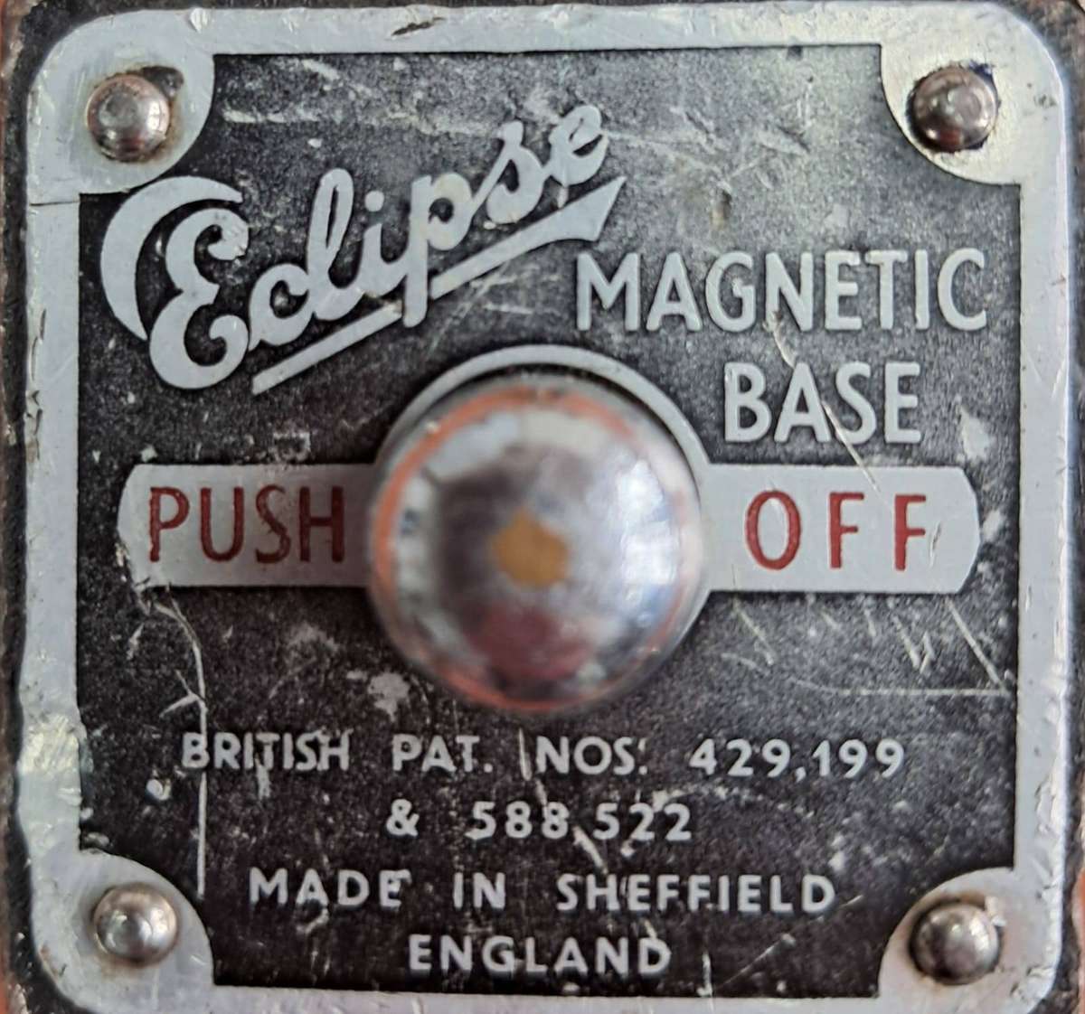 Vintage Rare Eclipse Magnetic Base