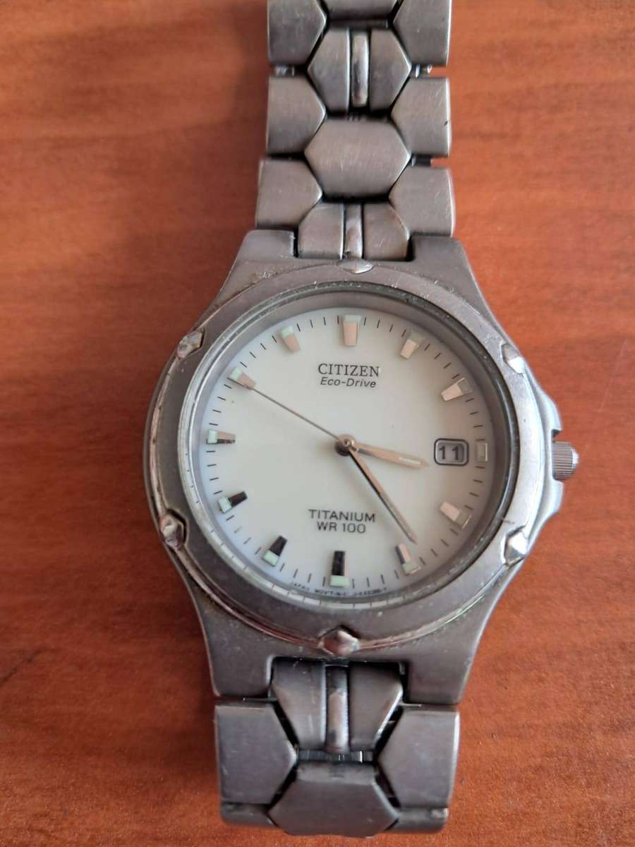 Citizen Eco-Drive Titanium WR 100 GN-4W-S Watch