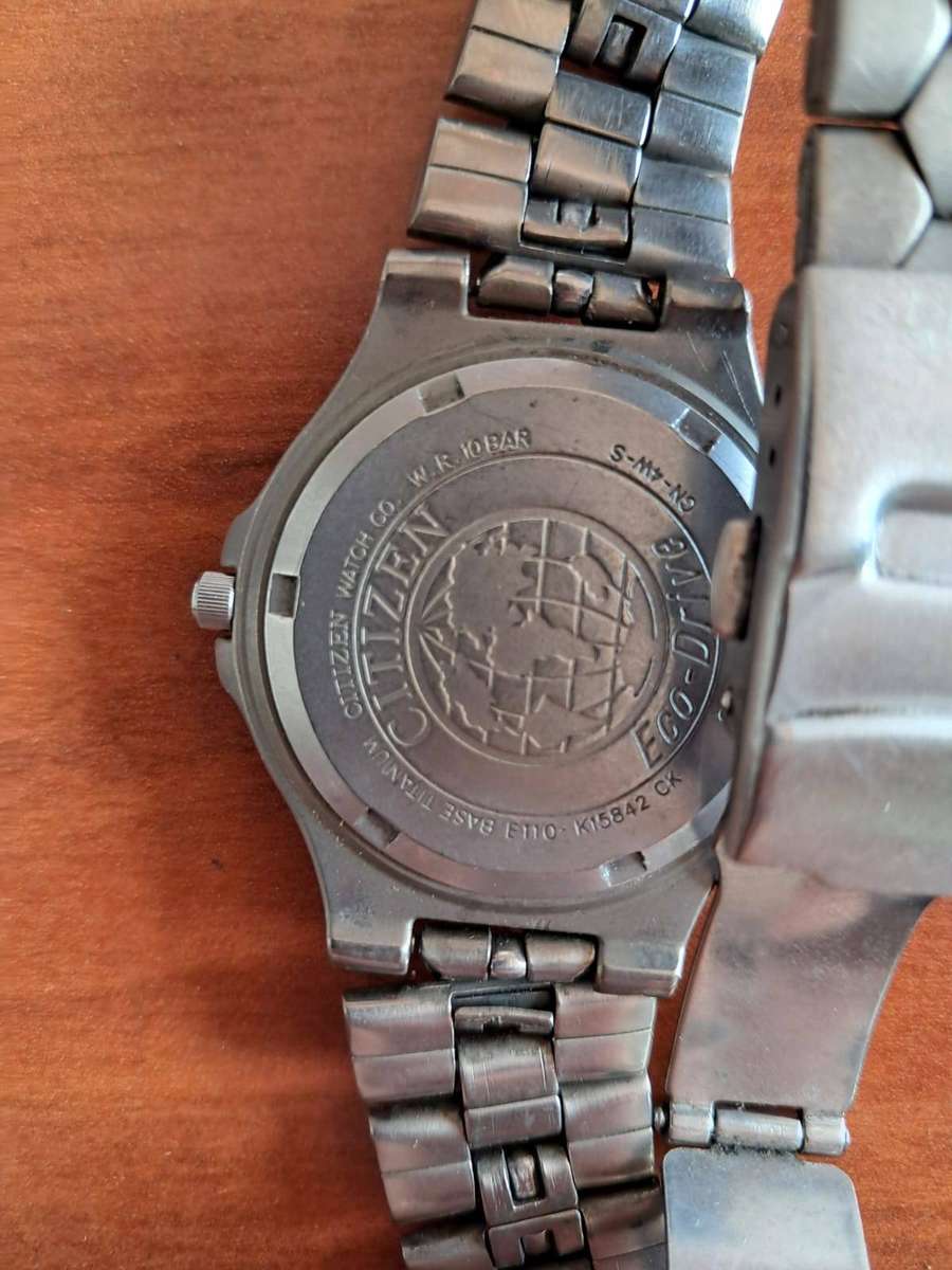 Citizen Eco-Drive Titanium WR 100 GN-4W-S Watch