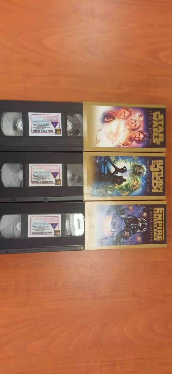 Vintage Star Wars Trilogy Special Edition - 3 VSH Tapes - Gold Pack