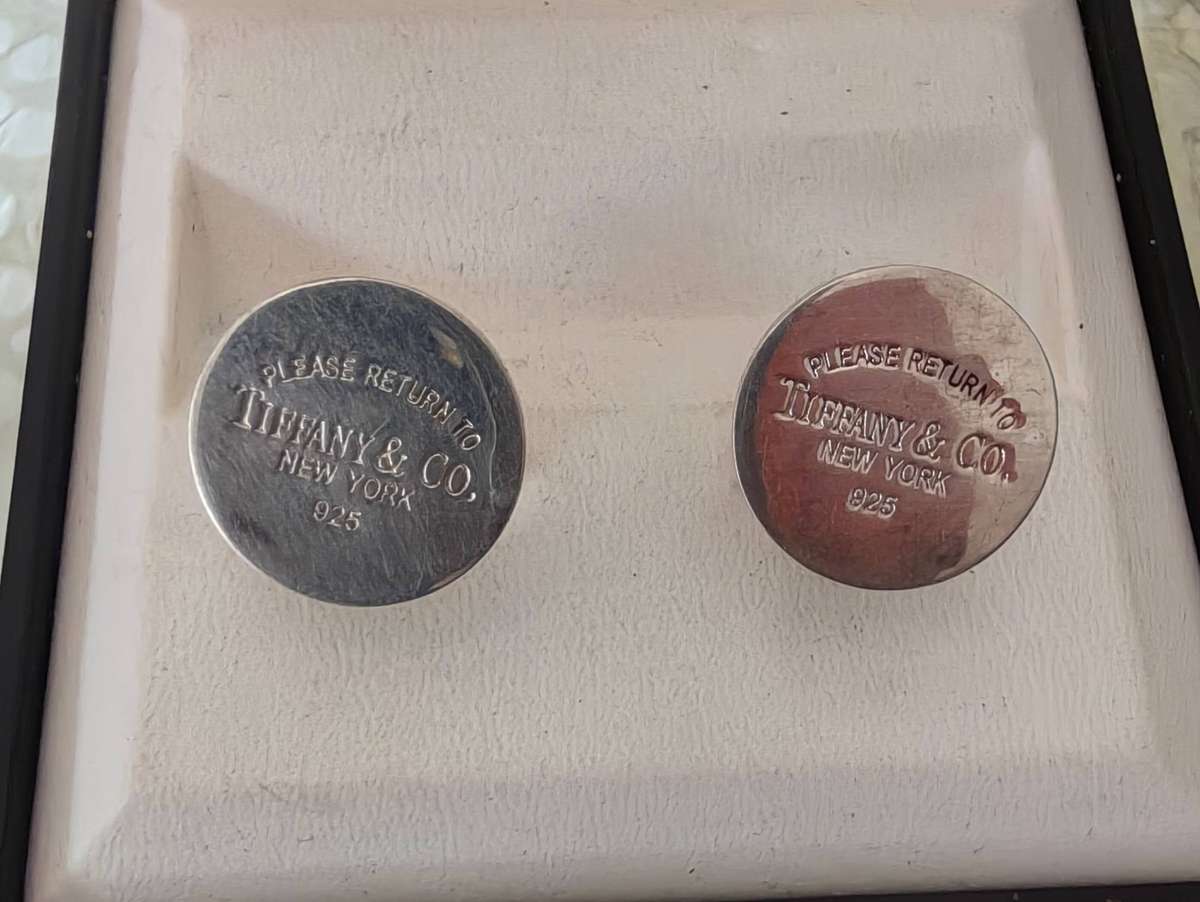 Tiffany & Co. silver cufflinks