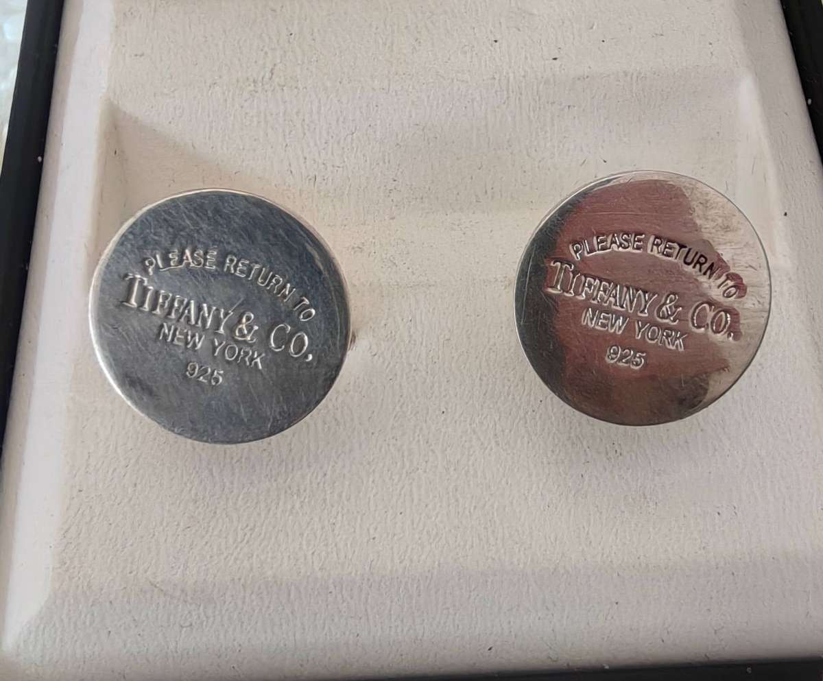 Tiffany & Co. silver cufflinks