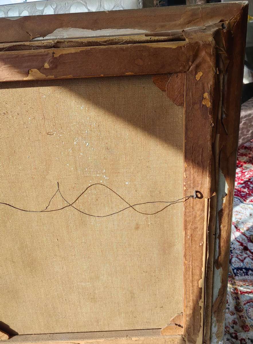 Vintage oil painting