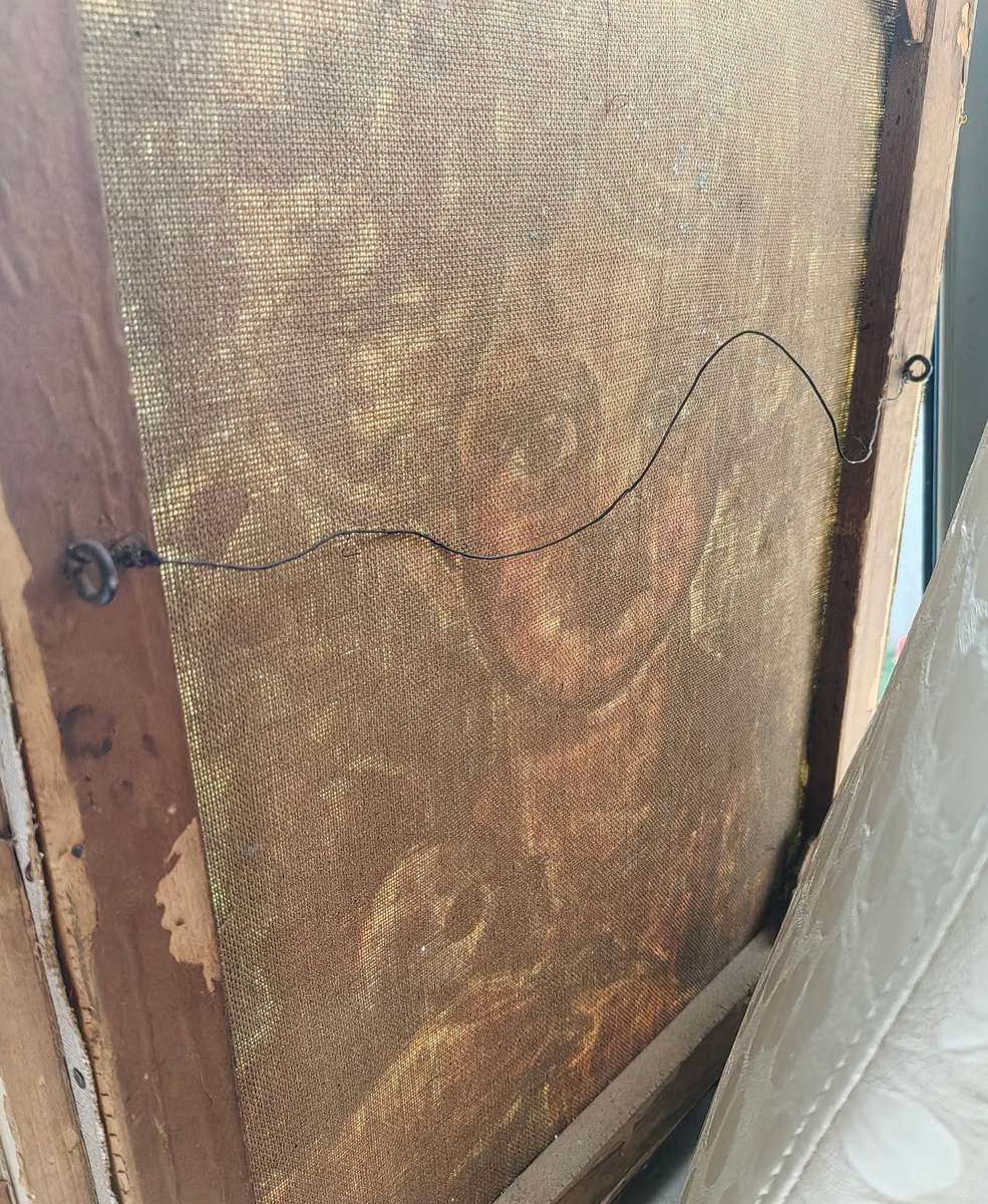 Vintage oil painting