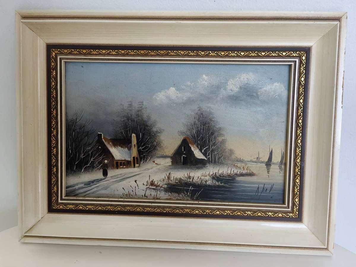 Oil painting (Signed)