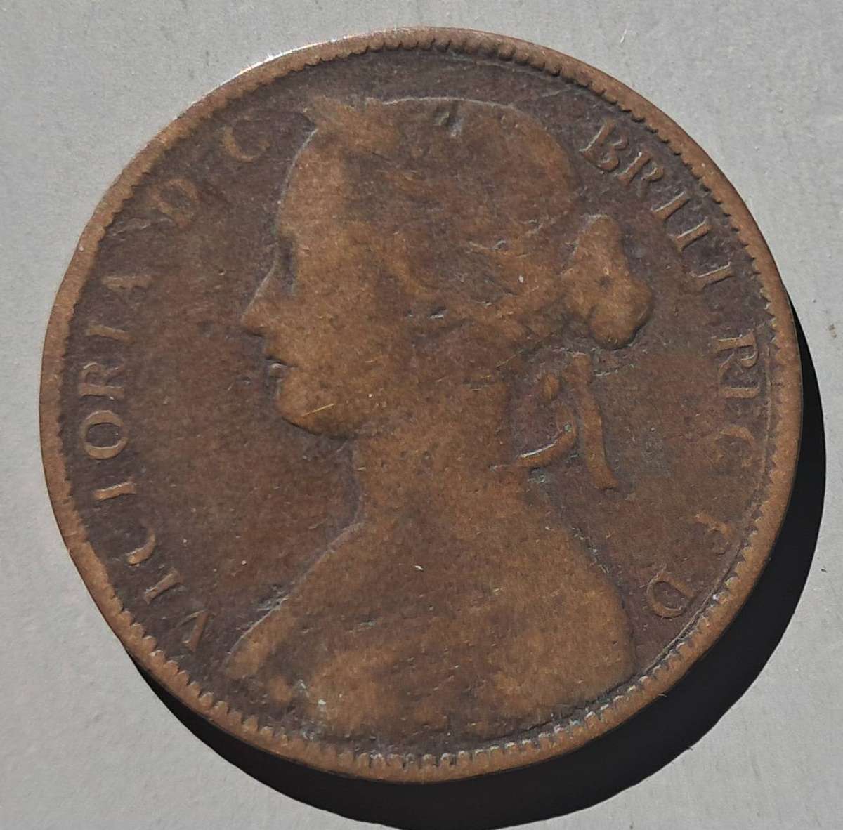 1860 G.BRIT ONE PENNY