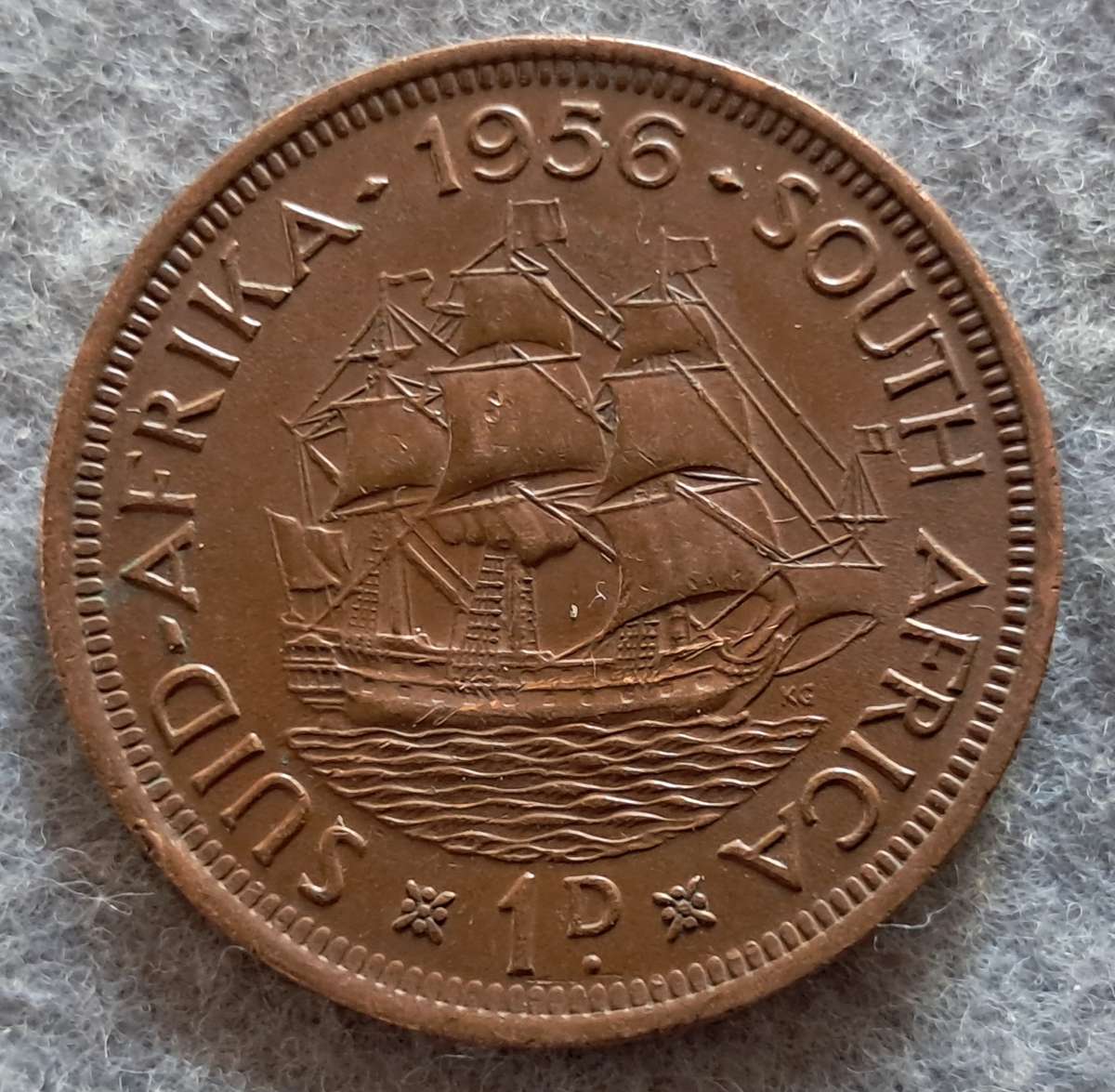1956 SAU 1 PENNY