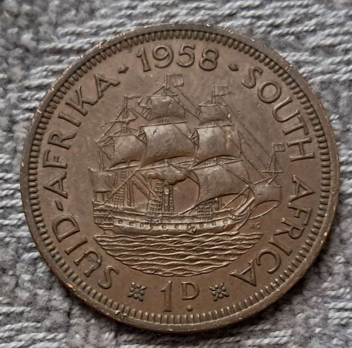 1958 SAU 1 PENNY