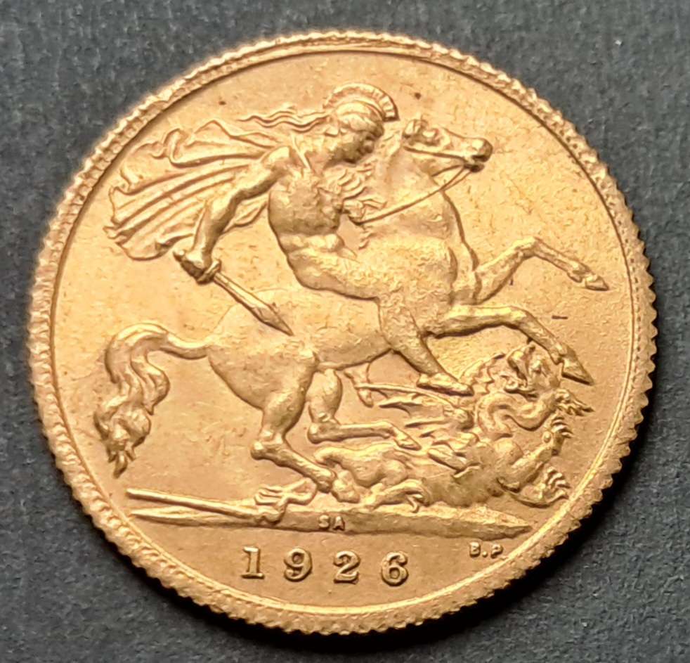 1926 SAU HALF SOVEREIGN