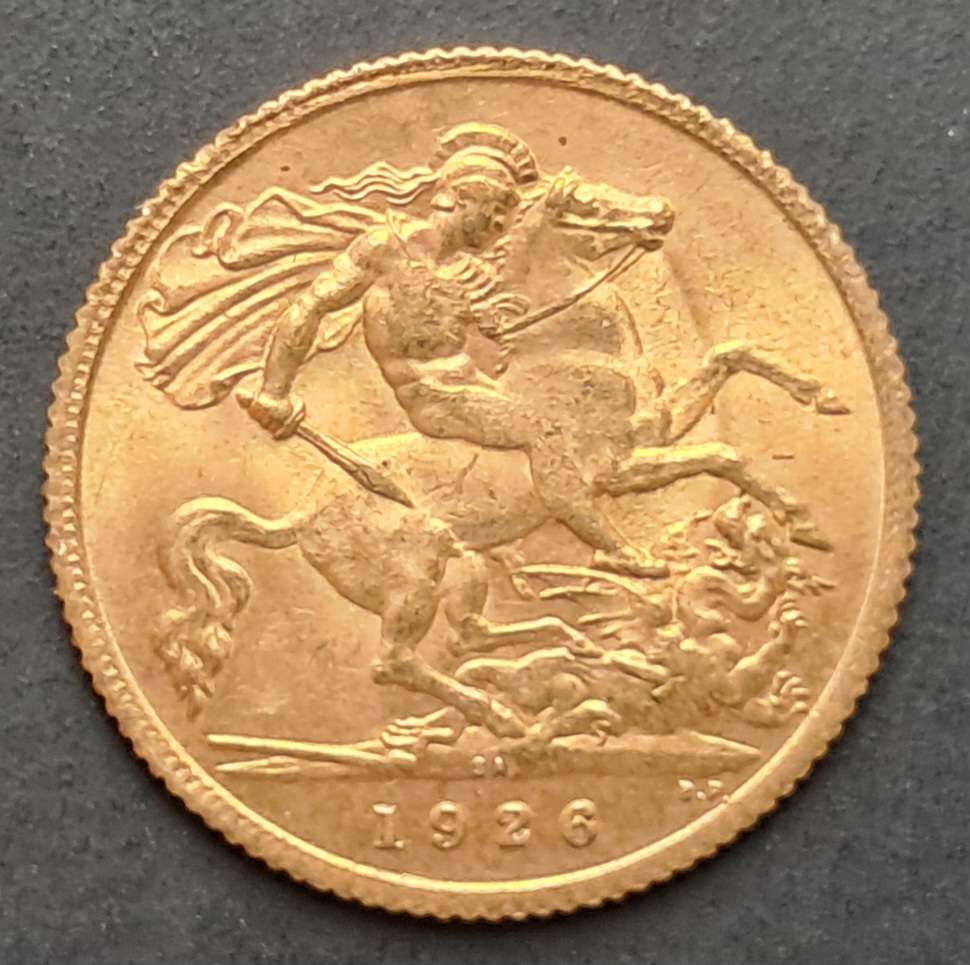 1926 SAU HALF SOVEREIGN