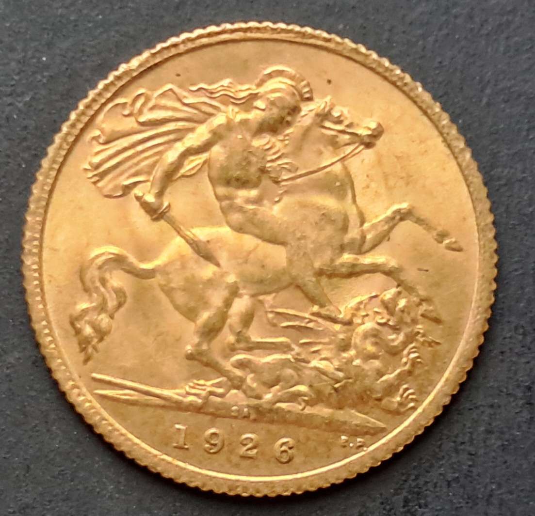 1926 SAU HALF SOVEREIGN