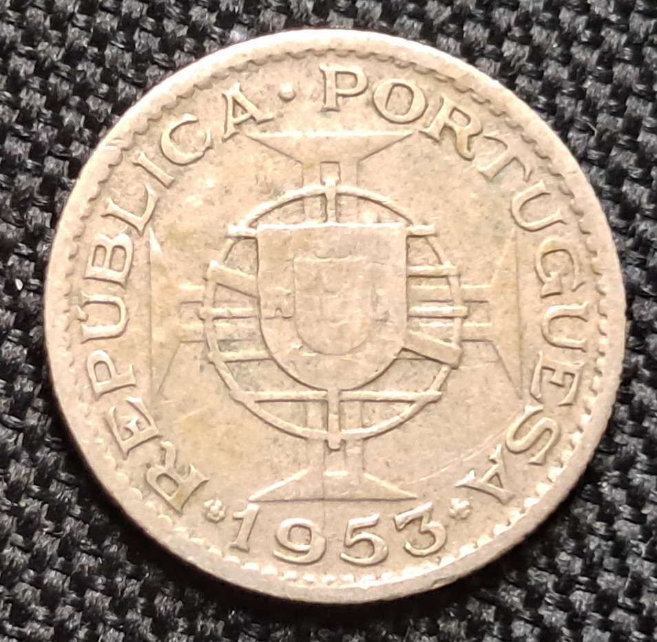 1953 ANGOLA 2$50 ESCUDO