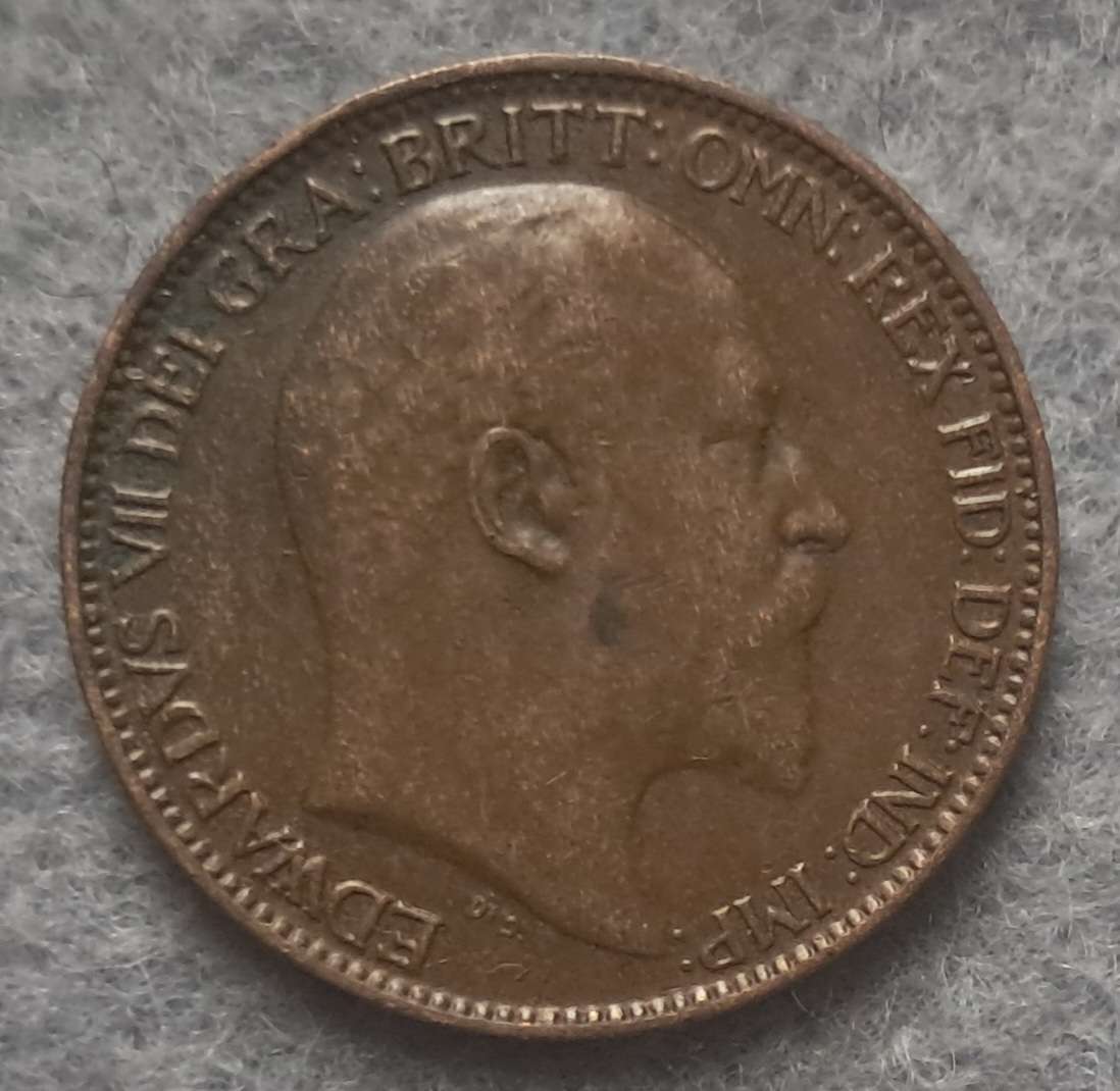 1908 GREAT BRITAIN FARTHING