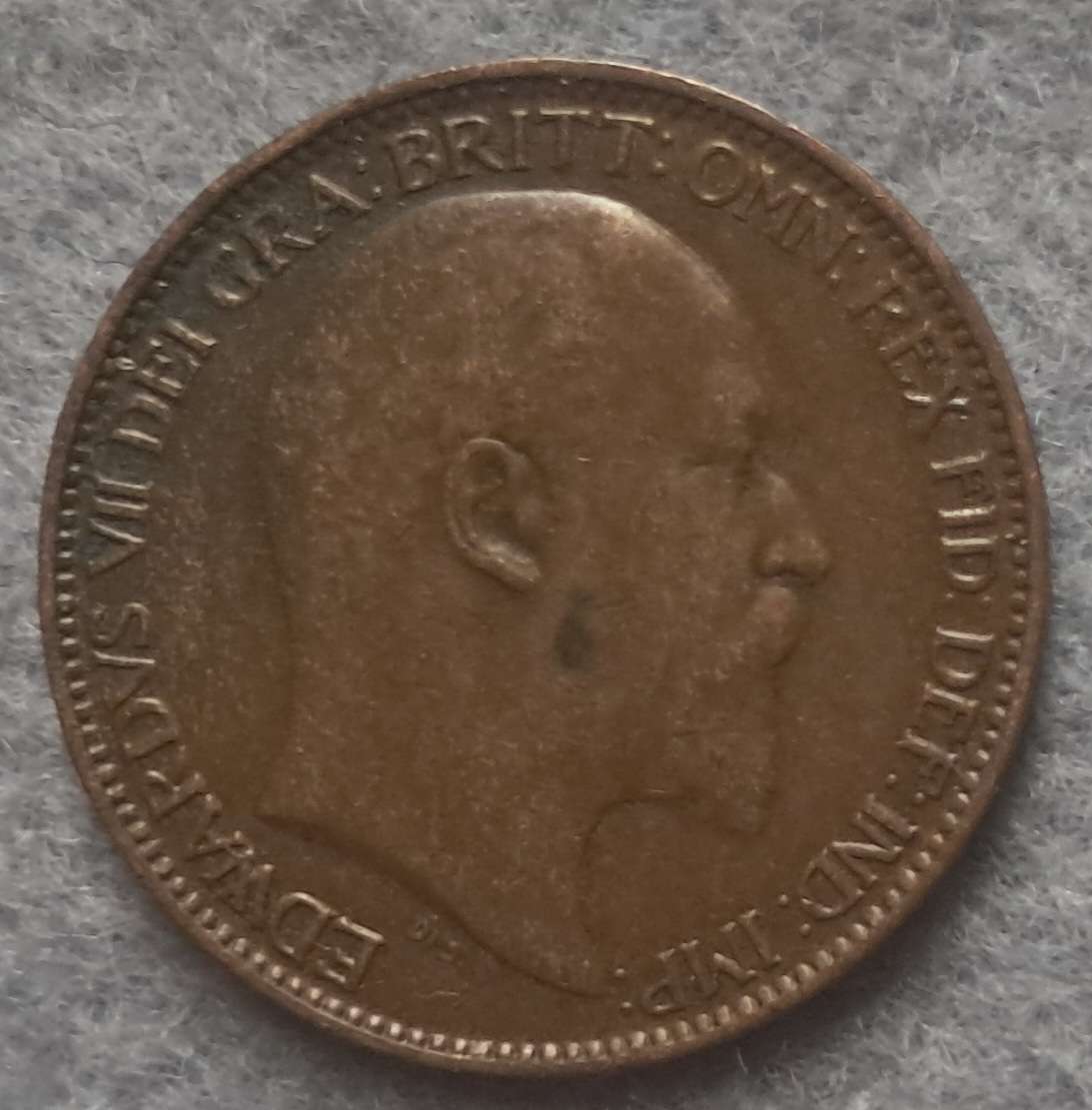 1908 GREAT BRITAIN FARTHING