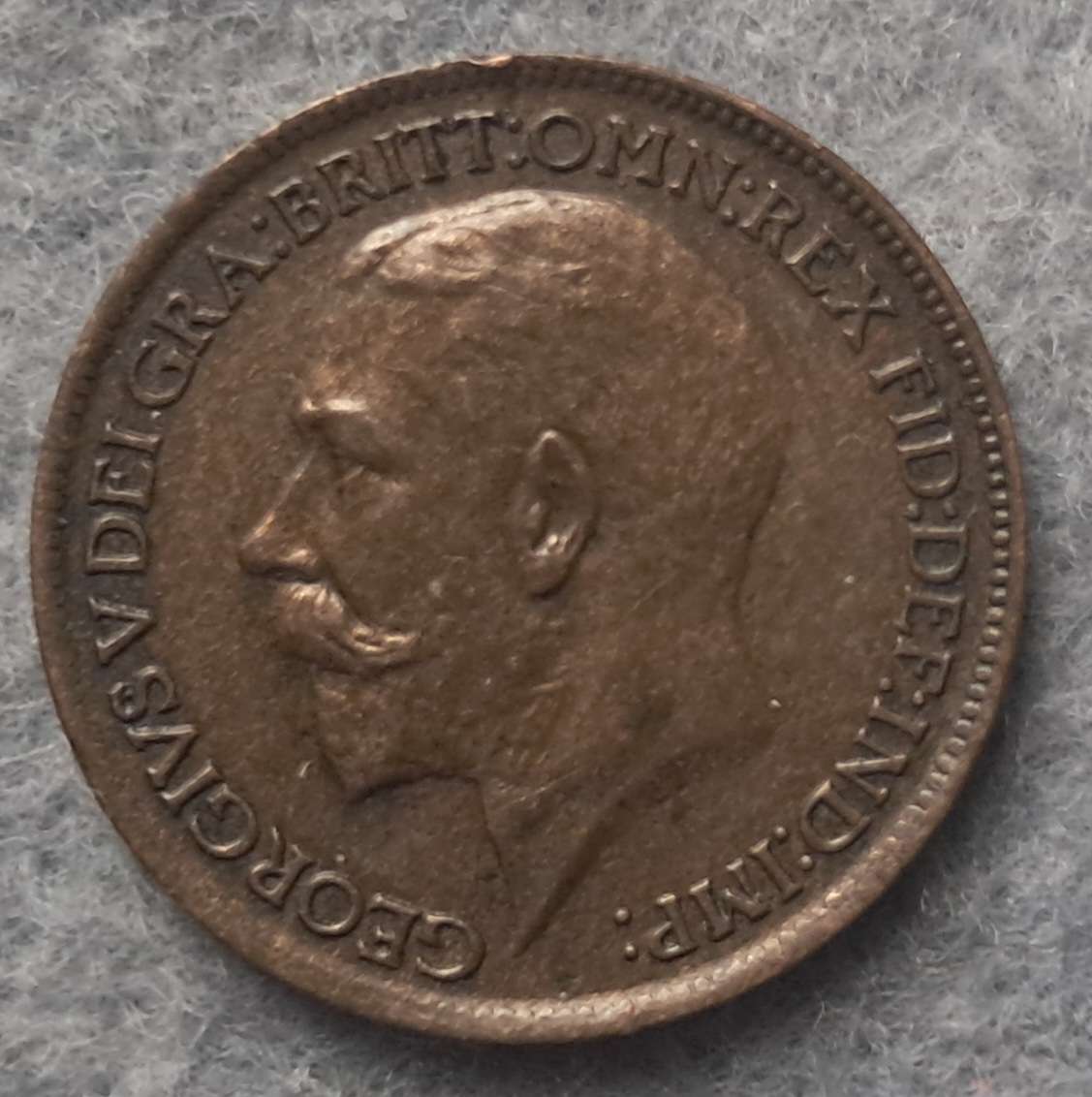 1911 GREAT BRITAIN FARTHING