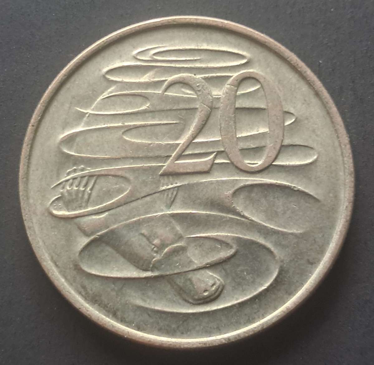1967 AUSTRALIA 20 CENT : HIGH GRADE