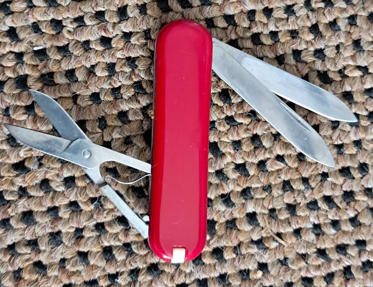 SMALL CLASSIC VICTORINOX KNIFE : UNUSED