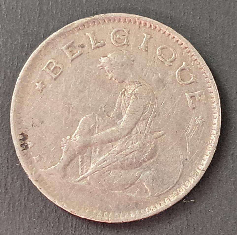 1929 belgium 50 CENTS