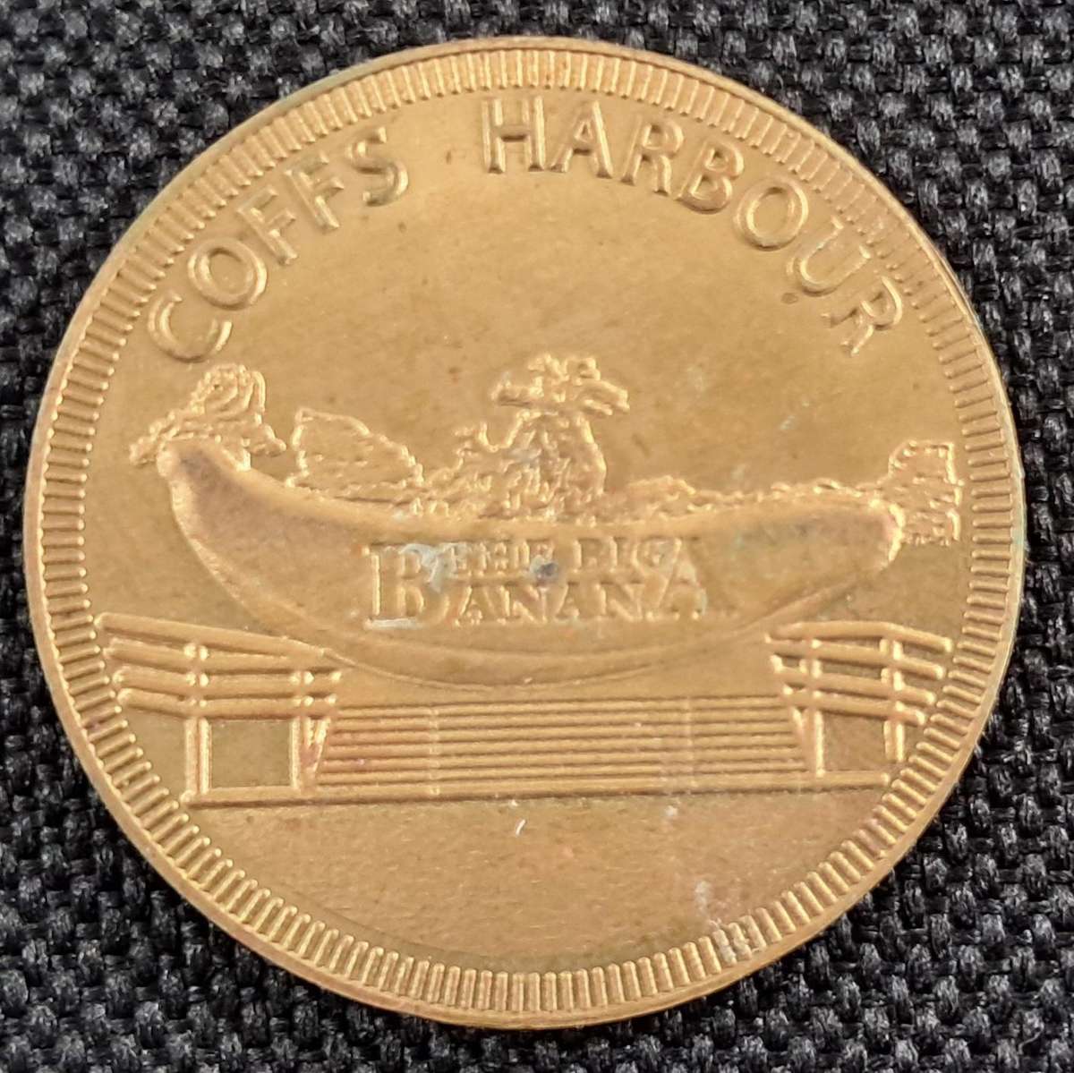 2018 AUSTRALIA COFFS HARBOUR TOKEN 30 MM DIAMETER